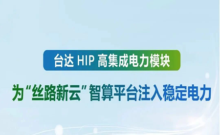 臺達 HIP 高集成電力模塊：為絲路新云智算平臺注入穩定電力